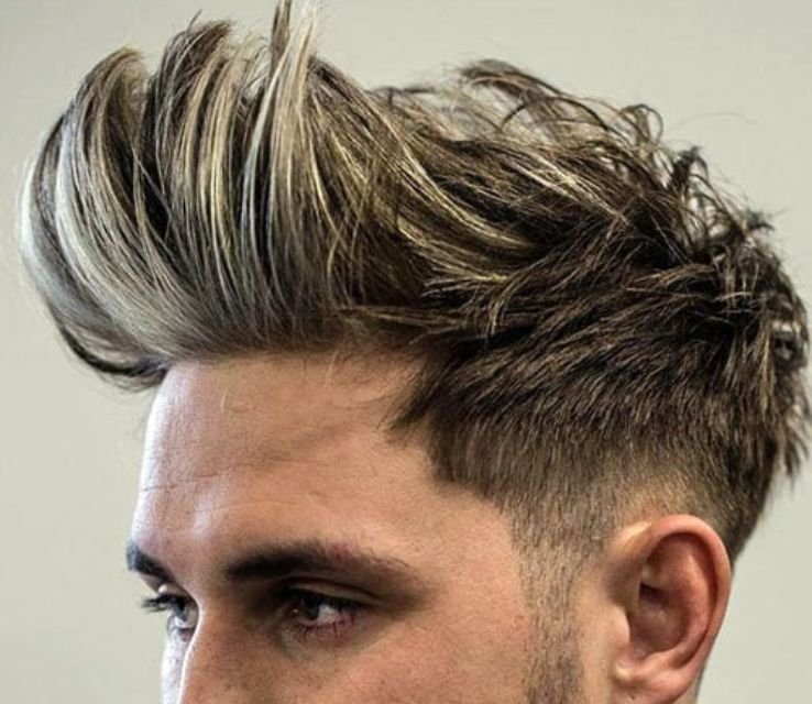 Classy Low Taper Fade With Longer Hair On Top