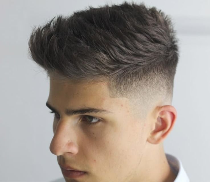 Faux Hawk Taper Fade