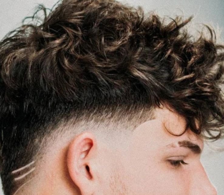 Long Hair With Low Taper Fade