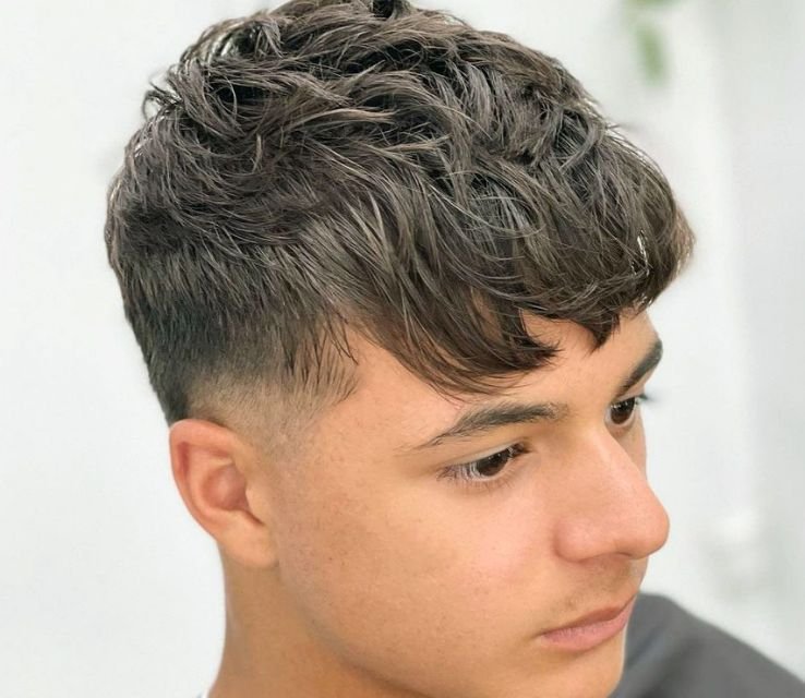 Modern Long Hair Top With Short Sides