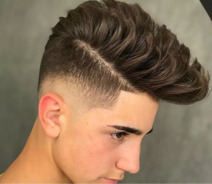 Trendy Blowout With Clean Mid-Cut Taper