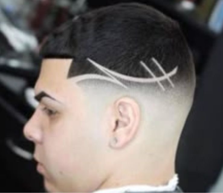 Trendy Hairstyle With Long Line