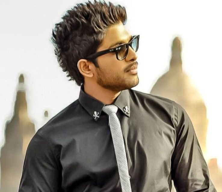 Allu Arjun_ Curly and Wavy Hairstyle