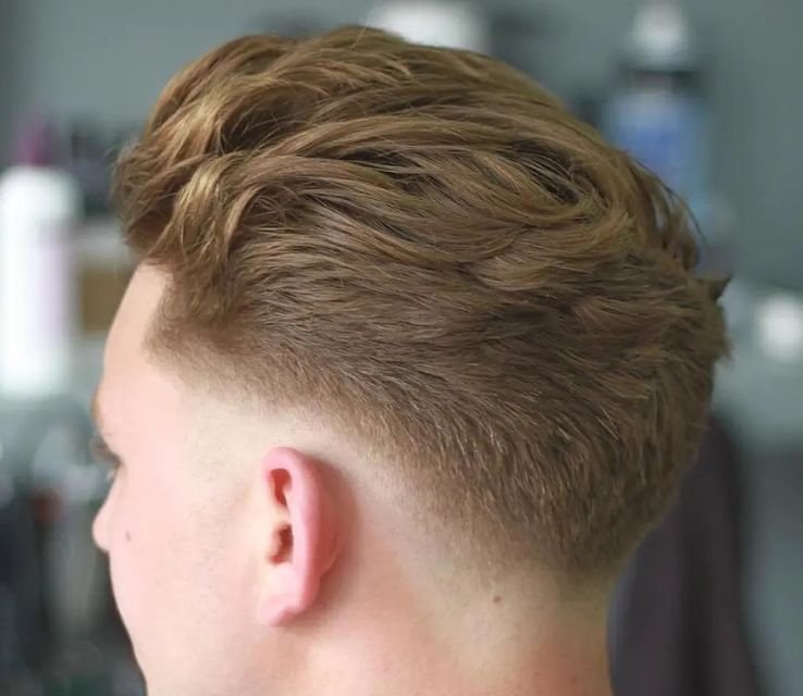 Hard Side Part with Low Taper Fade