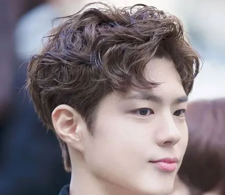 Korean Haircut For Curly Men