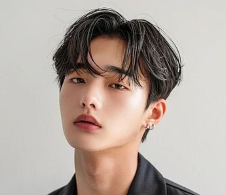 Korean Haircut For Men With Bangs