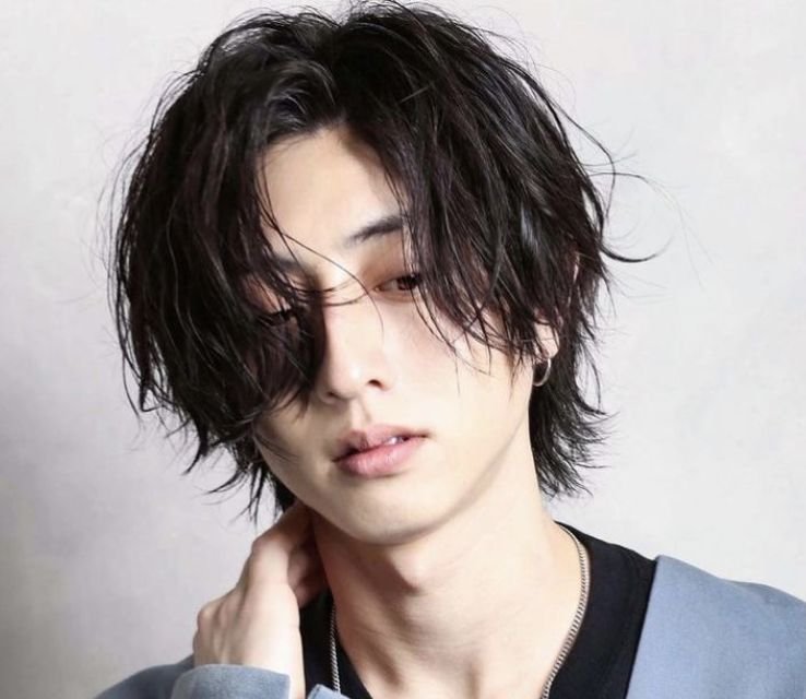 Korean Wolf Cut for Men