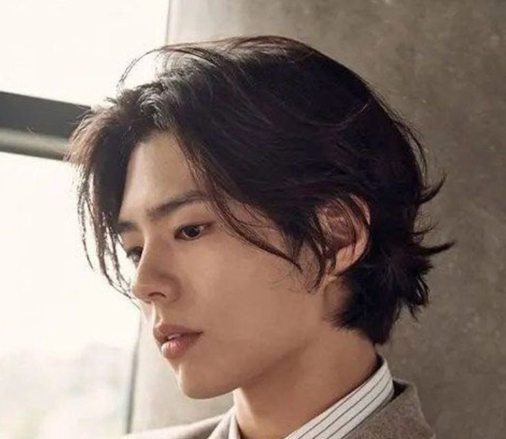 Korean Wolf Haircut For Men