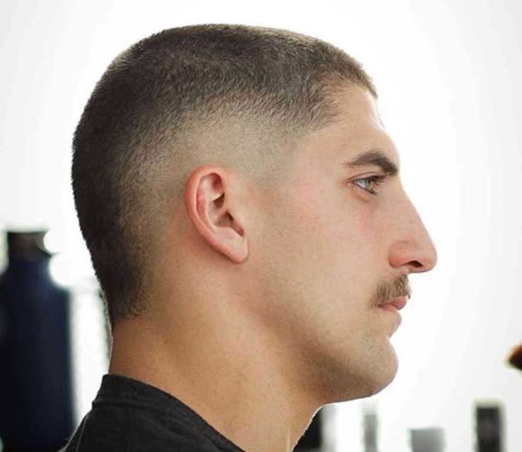Low Fade Buzz Cut