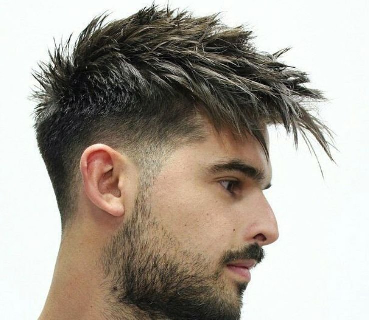 Low Fade Comb Over