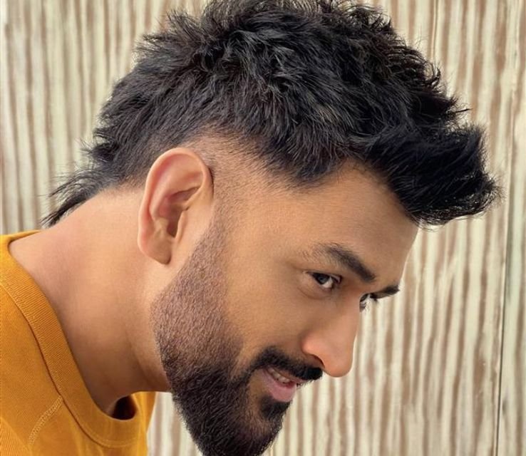 MS Dhoni_ Dapper Wavy Haircut
