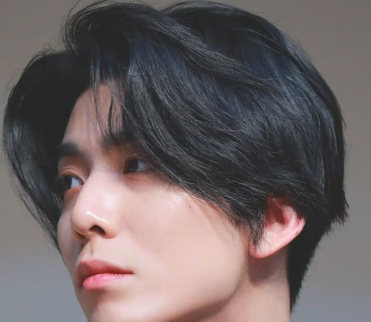 Middle Part Haircut For Men Korean