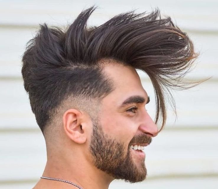 Modern Low Fade Mullet