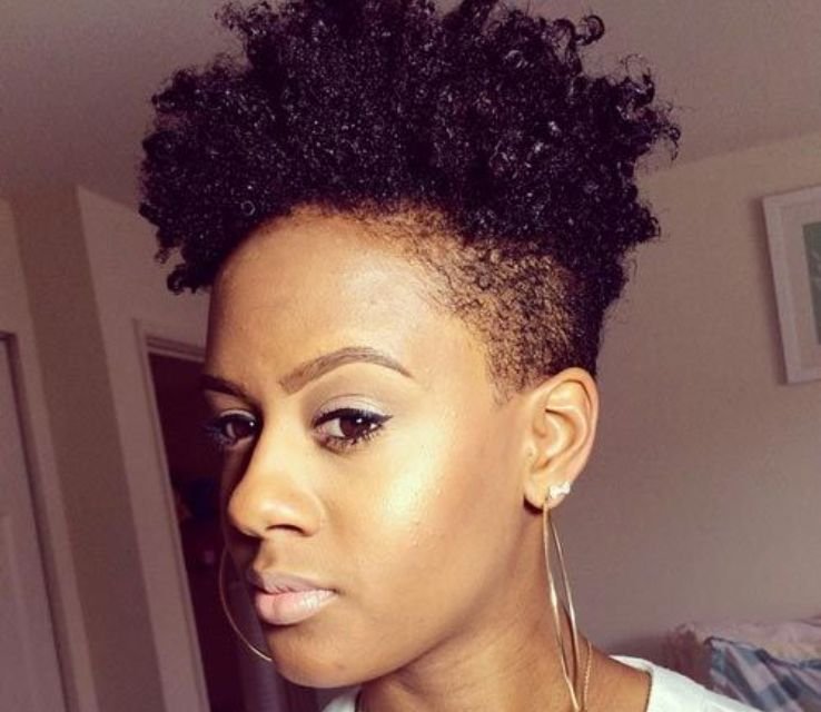 Mohawk Fade Black Women