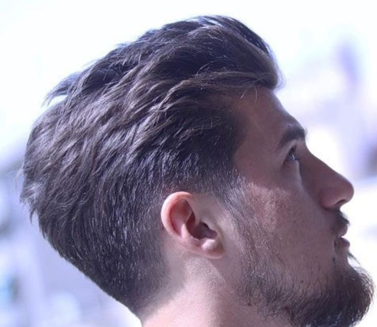 Scissor Taper Cut For Men