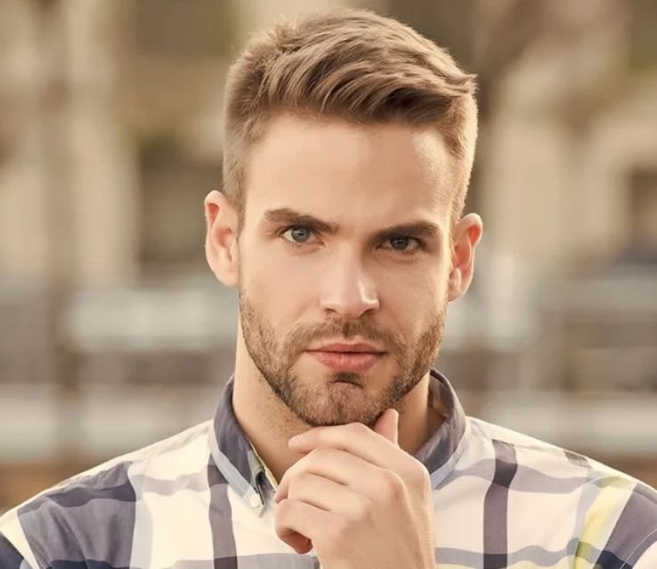 Short hair trending hairstyles for men