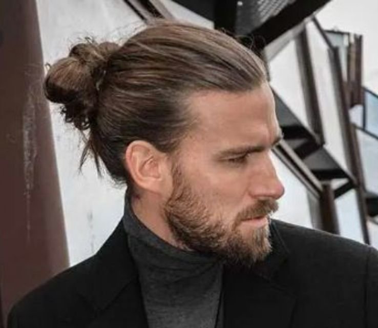 Slicked Back Hairstyle for Men