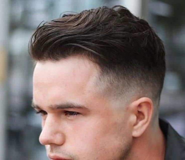 Slicked Back Short Hairstyles for Men