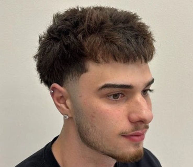 Textured Crop Haircut For Men