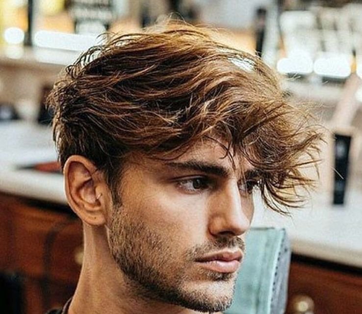 The Messy Fringe haircut