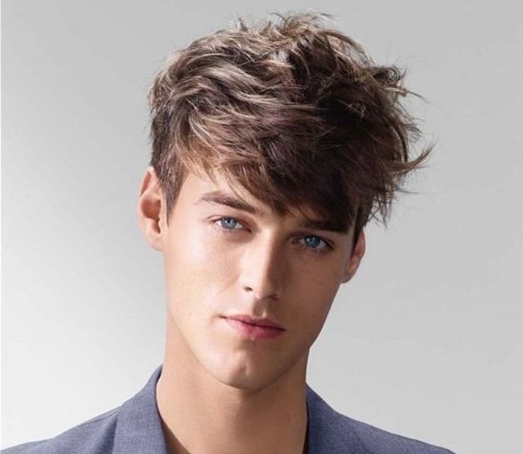 Tousled Side Sweep For Men