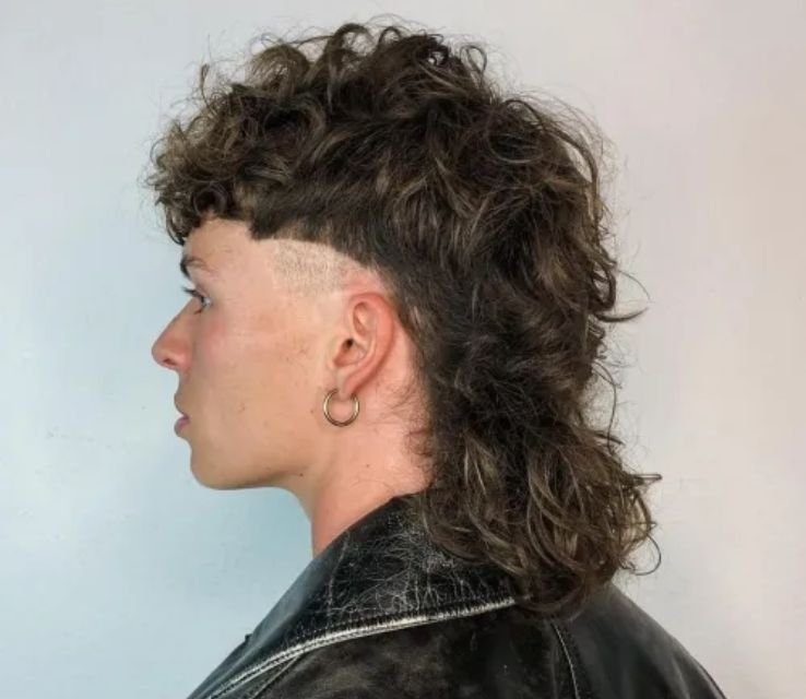 Wolf Cut for Men with Long Hair