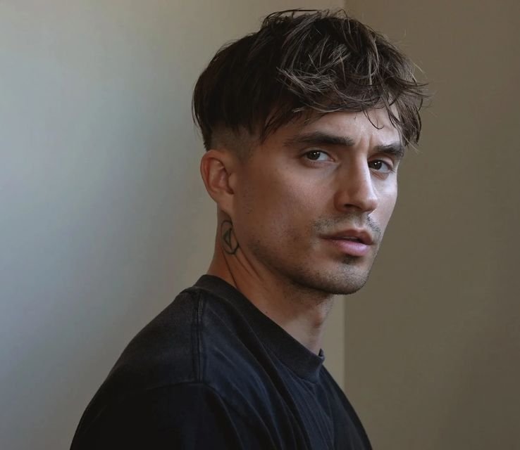 Wolf Cut for Men with Short Hair