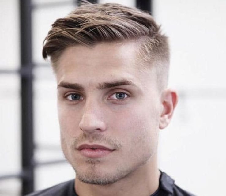 Side Part + High Fade